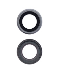Back Camera Lens Compatible For iPhone 6 Plus / 6S Plus (Space Gray) (10 Pack) (Real Sapphire l Premium)