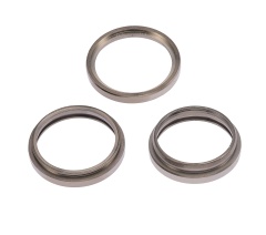 Back Camera Bezel Ring Only Compatible For iPhone 14 Pro / 14 Pro Max (Gold) (3 Piece Set)