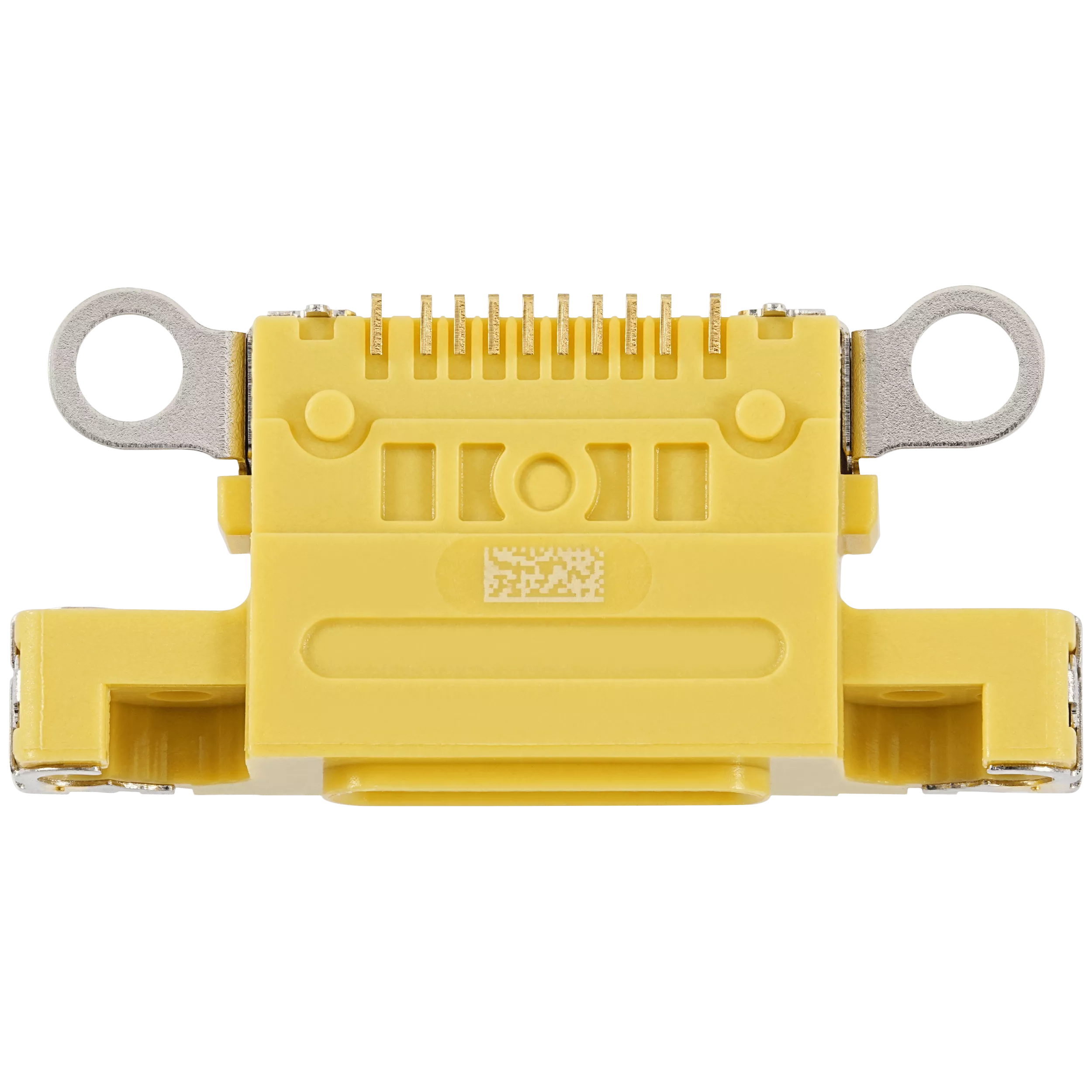 Charging Port Only Compatible For iPhone 14 / 14 Plus (Yellow) (10 Pack)