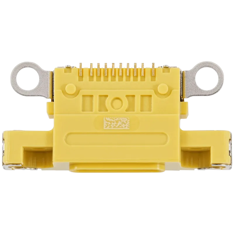 Charging Port Only Compatible For iPhone 14 / 14 Plus (Yellow) (10 Pack)