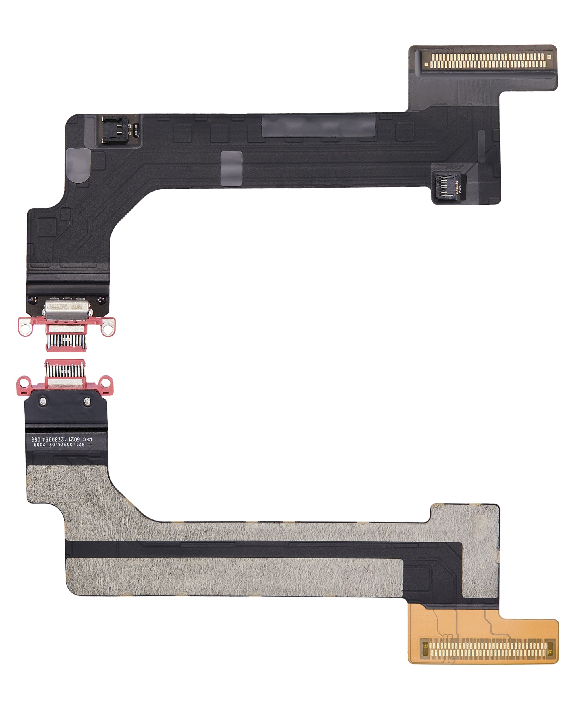Charging Port Flex Cable Compatible For iPad 10 (2022) (4G Version) (Premium) (Pink)