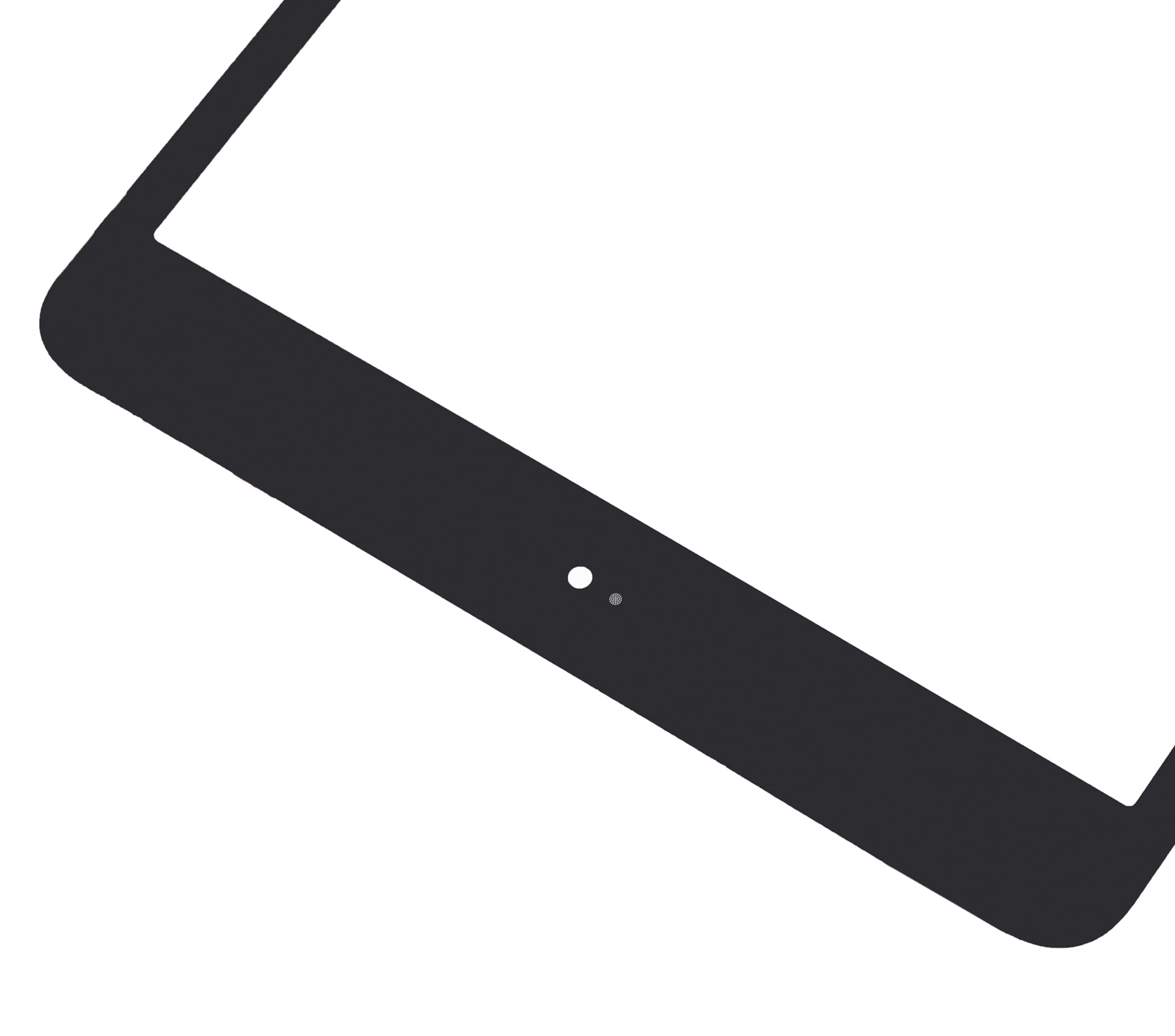 Digitizer With IC Chip & Home Button Pre-Installed Compatible For iPad Mini 1 / iPad Mini 2 (Aftermarket Plus) (Black)