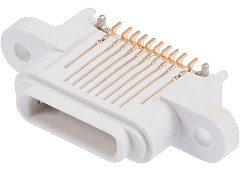 Charging Port Only Compatible For iPad Mini 1 / Mini 2 / Mini 3 (Soldering Required) (White)