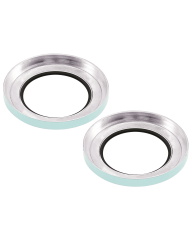 Casper Camera Lens Protector Compatible For iPhone 15 / 15 Plus (blue) (Clear)