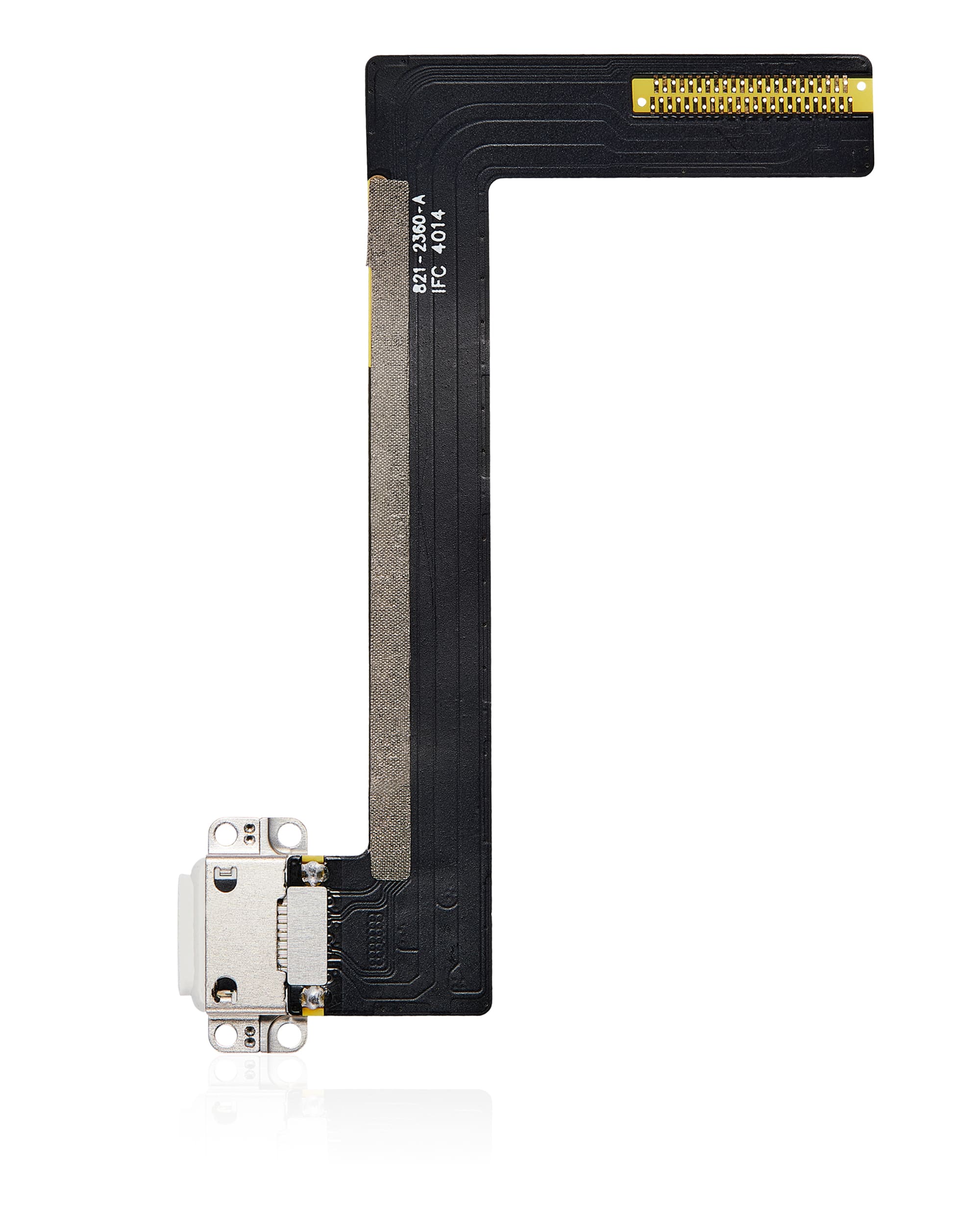 Charging Port Flex Cable Compatible For iPad Air 2 (Aftermarket Plus) (White)