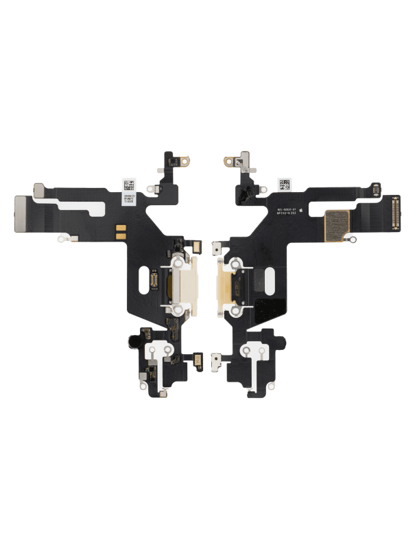 Charging Port Flex Cable Compatible For iPhone 11 (Premium) (White)