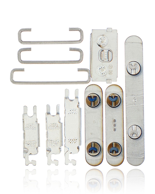 Hard Buttons (Power / Volume / Switch) Compatible For iPhone 13 Pro / 13 Pro Max (Sierra Blue)