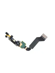 Charging Port Cable Compatible For iPhone 4S (Black)
