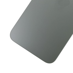 Back Glass With 3M Adhesive Compatible For iPhone 13 Pro Max (No Logo / Large Camera Hole) (Alpine Green)