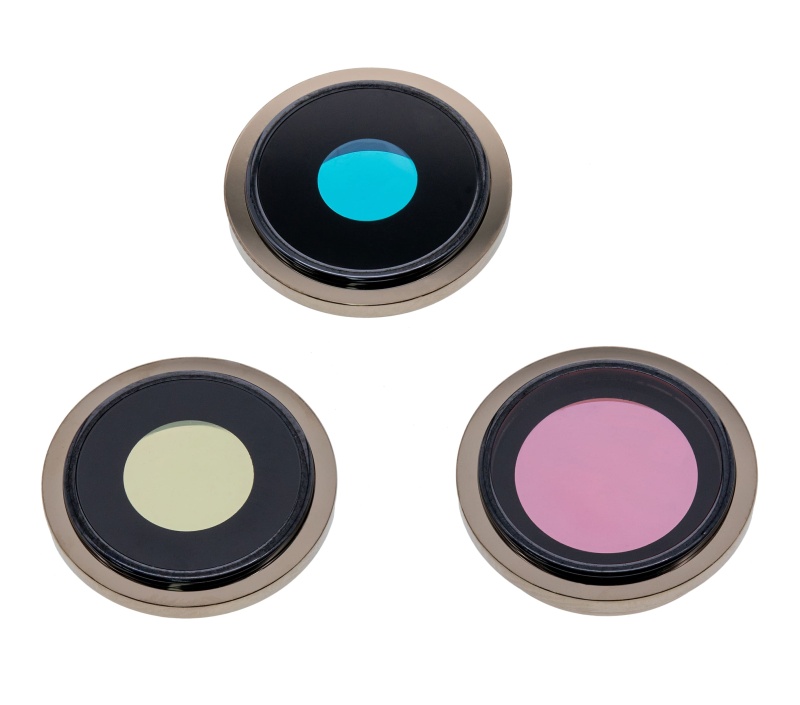 Back Camera Lens With Bracket & Bezel Compatible For iPhone 13 Pro / 13 Pro Max (Gold) (Real Sapphire / Premium)