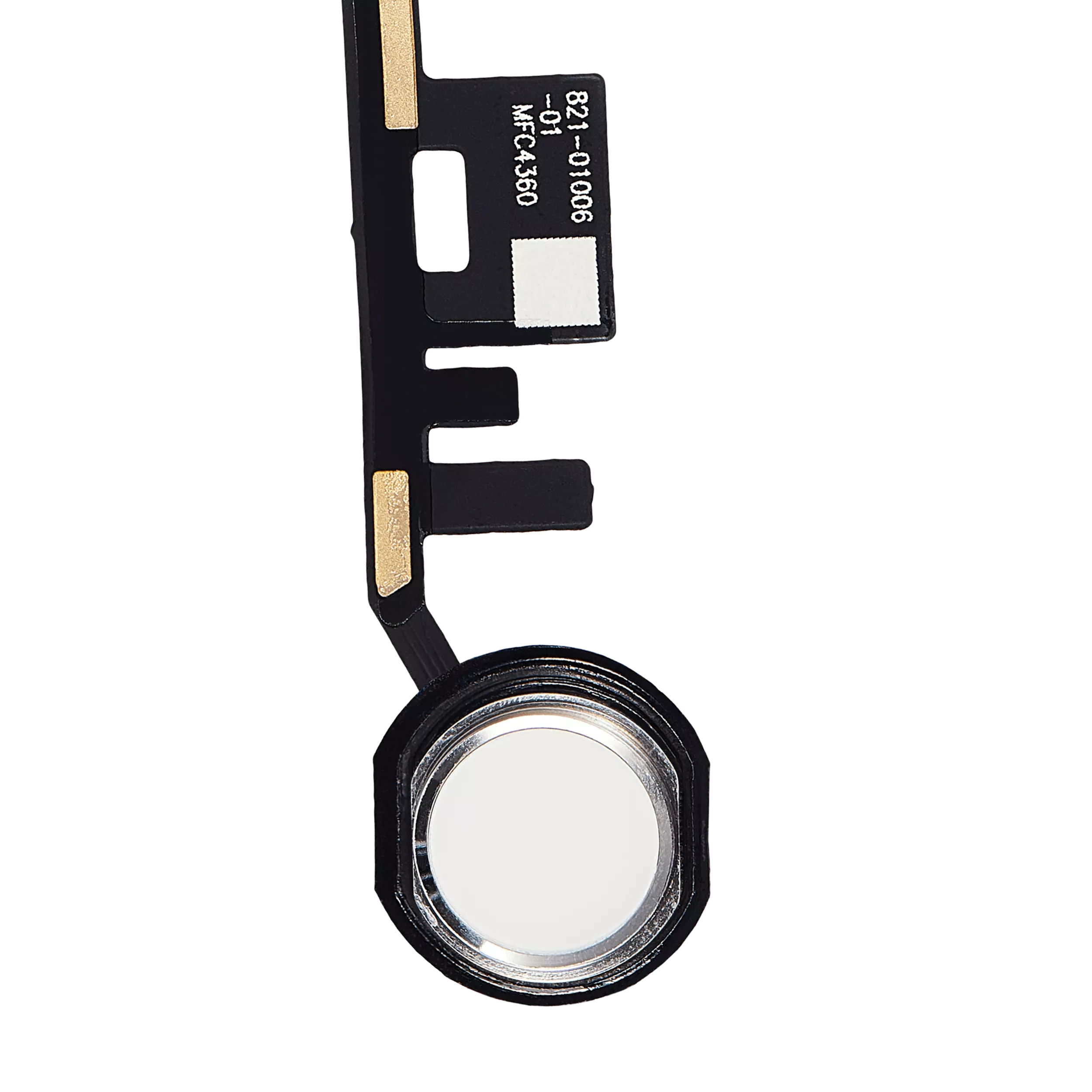 Home Button Flex Cable Compatible For iPad 5 (2017) / iPad 6 (2018) (Aftermarket Plus) (White)