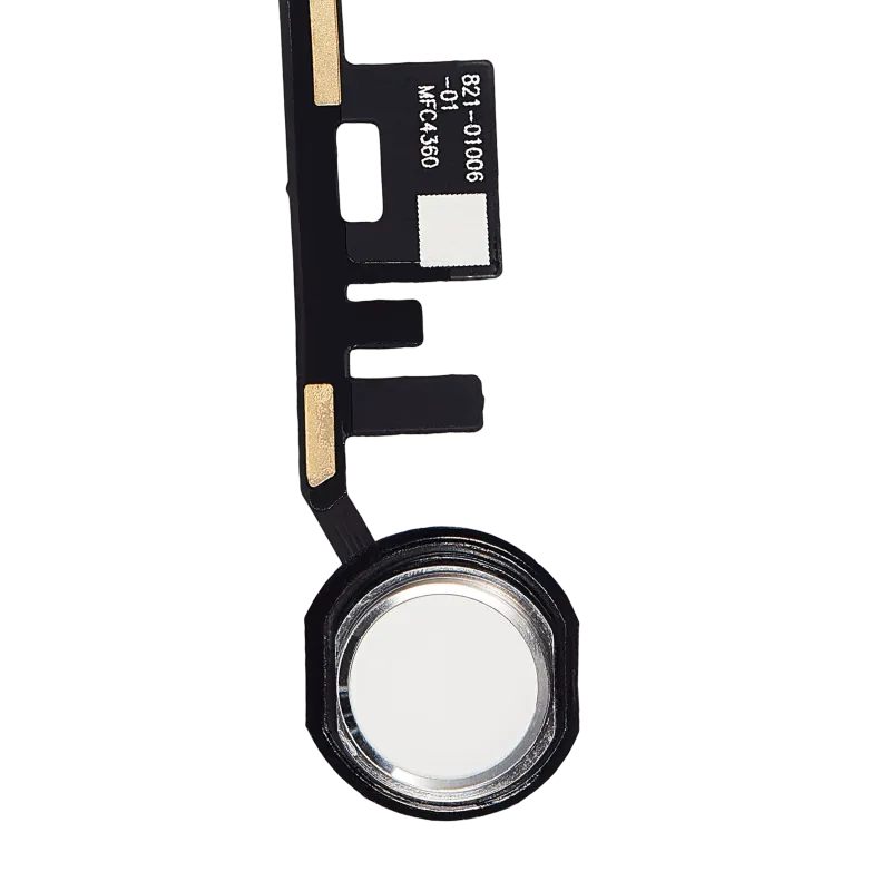 Home Button Flex Cable Compatible For iPad 5 (2017) / iPad 6 (2018) (Aftermarket Plus) (White)
