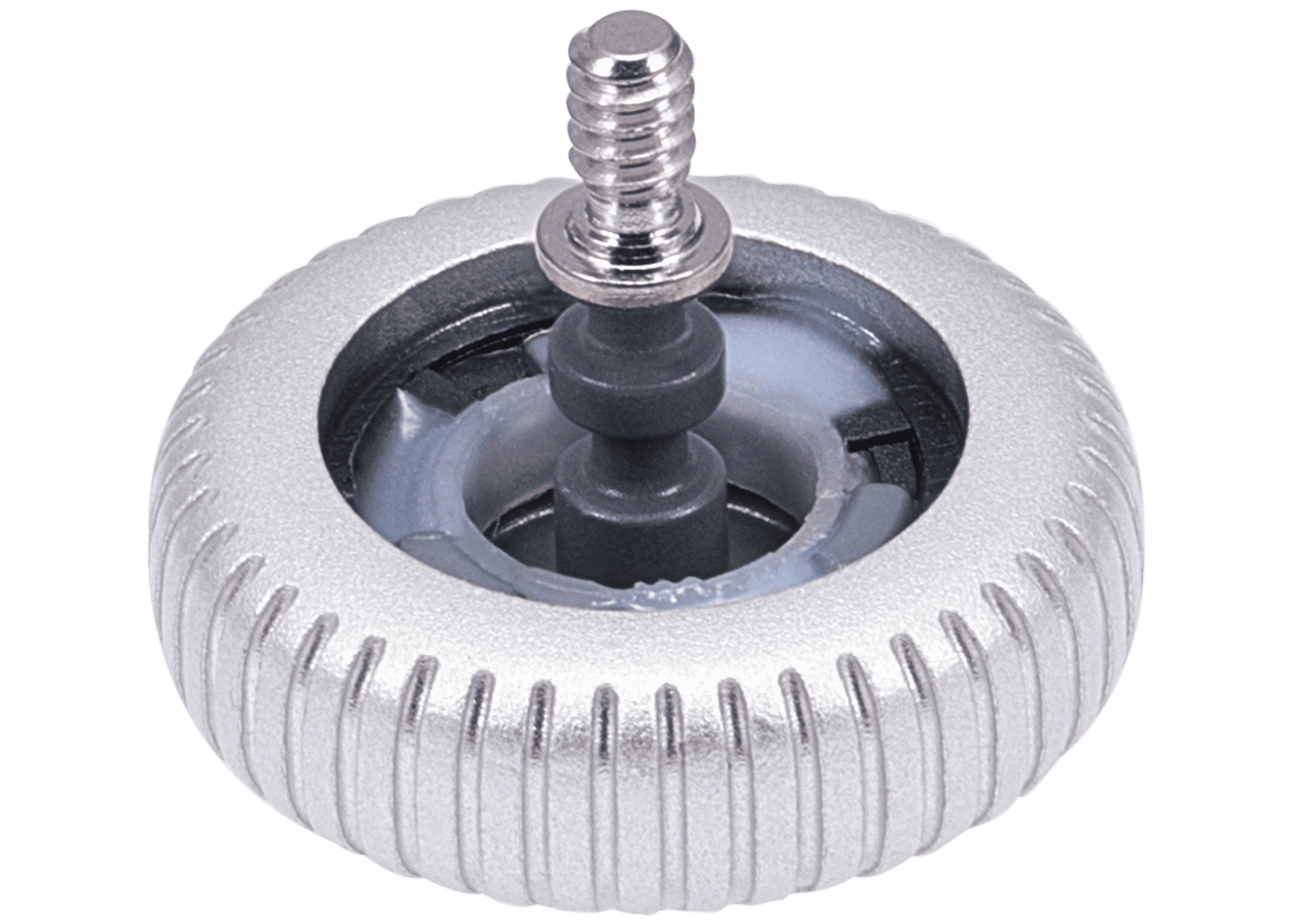 Crown Nut Compatible For Watch Series 5 / Series 6 (40MM / 44MM) (GPS Version) (Silver)