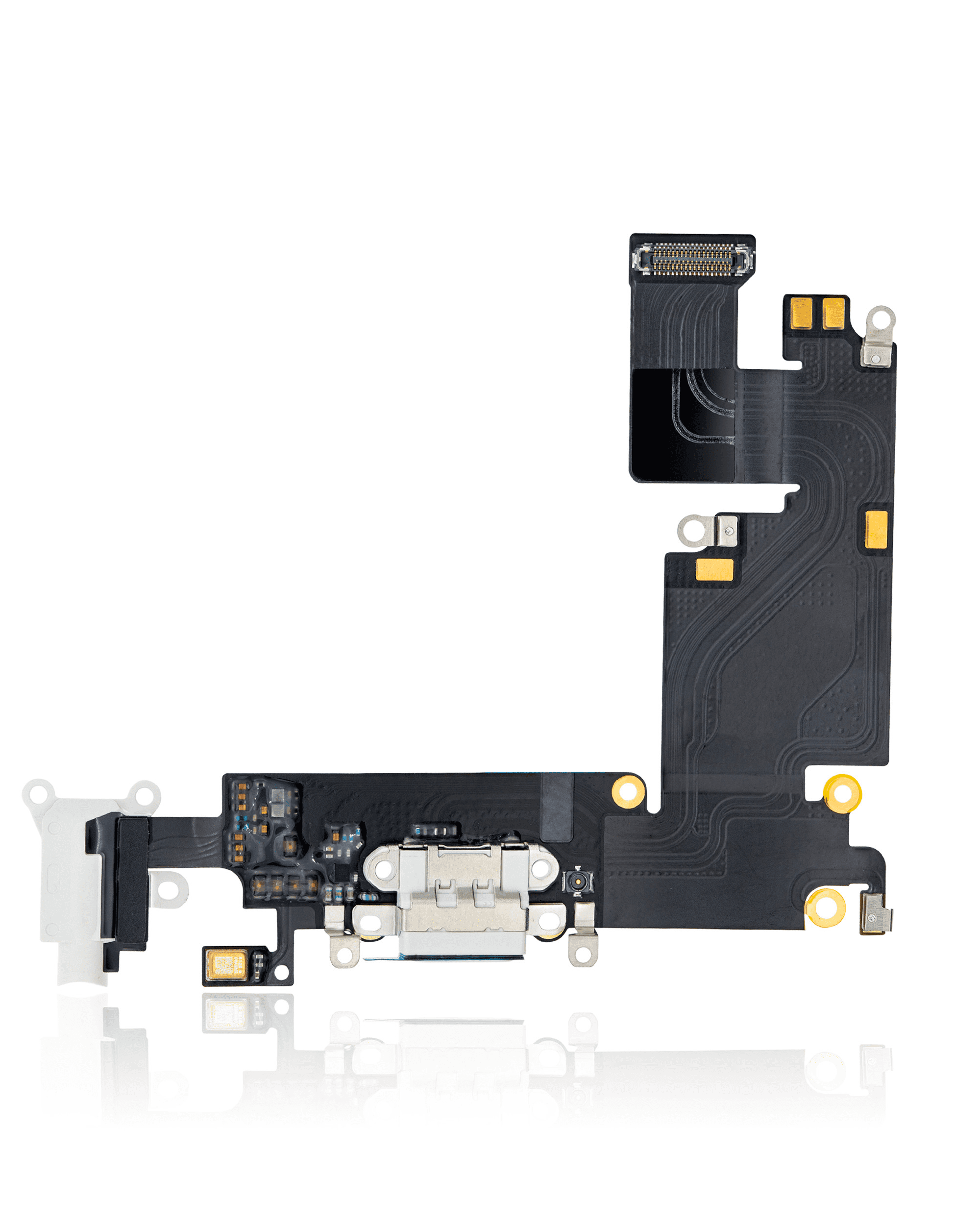 Charging Port Flex Cable Compatible For iPhone 6 Plus (Aftermarket) (Gold)