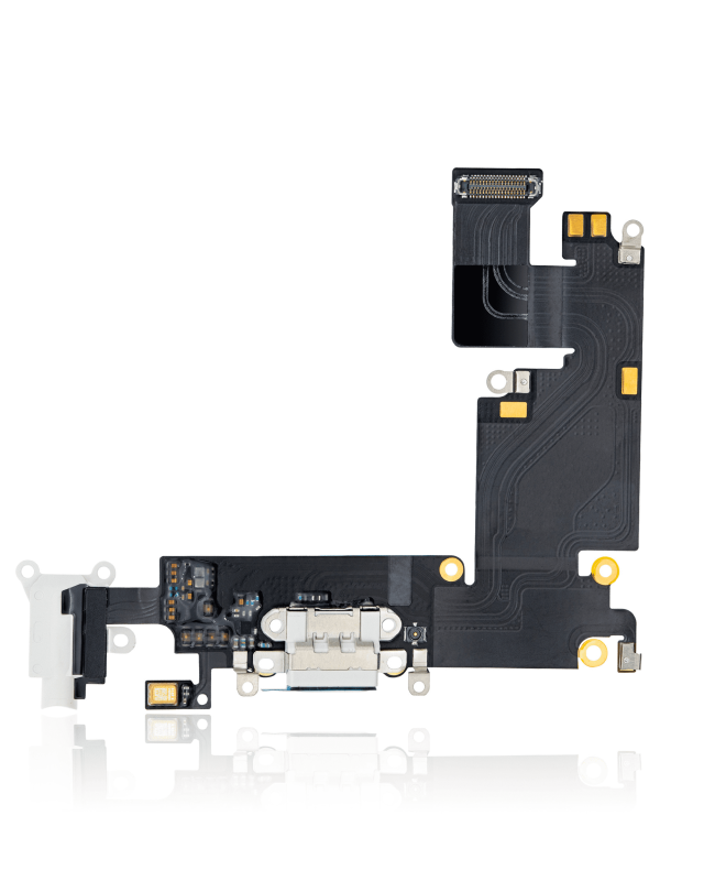 Charging Port Flex Cable Compatible For iPhone 6 Plus (Aftermarket) (Gold)