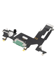 Charging Port Flex Cable Compatible For iPhone 11 (Premium) (Green)