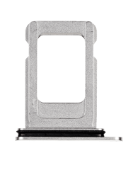 Single Sim Card Tray Compatible For iPhone 11 Pro / 11 Pro Max (Silver)