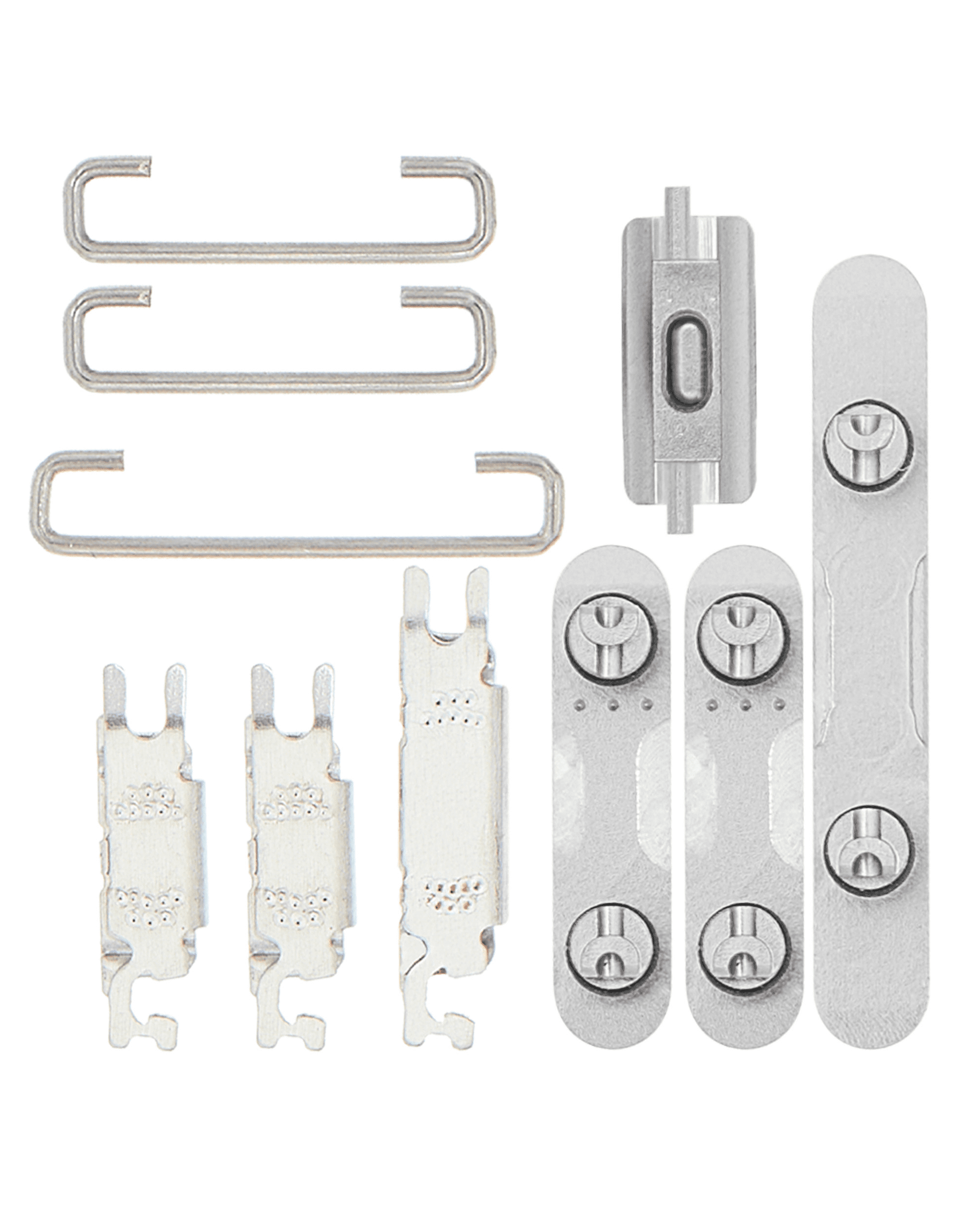 Hard Buttons (Power / Volume / Switch) Compatible For iPhone 11 (White)