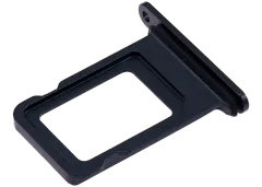 Dual Sim Card Tray Compatible For iPhone 14 / 14 Plus (Midnight)