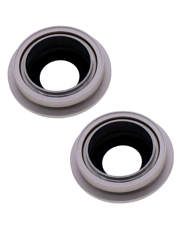 Back Camera Lens With Bracket & Bezel Compatible For iPhone 13 / 13 Mini (Aftermarket Plus) (Starlight)
