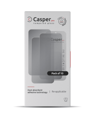 Casper Pro Tempered Glass Compatible For iPhone 14 Pro (10 Pack) (Privacy)