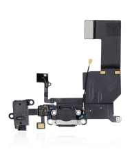Charging Port Flex Cable Compatible For iPhone 5C (Black)