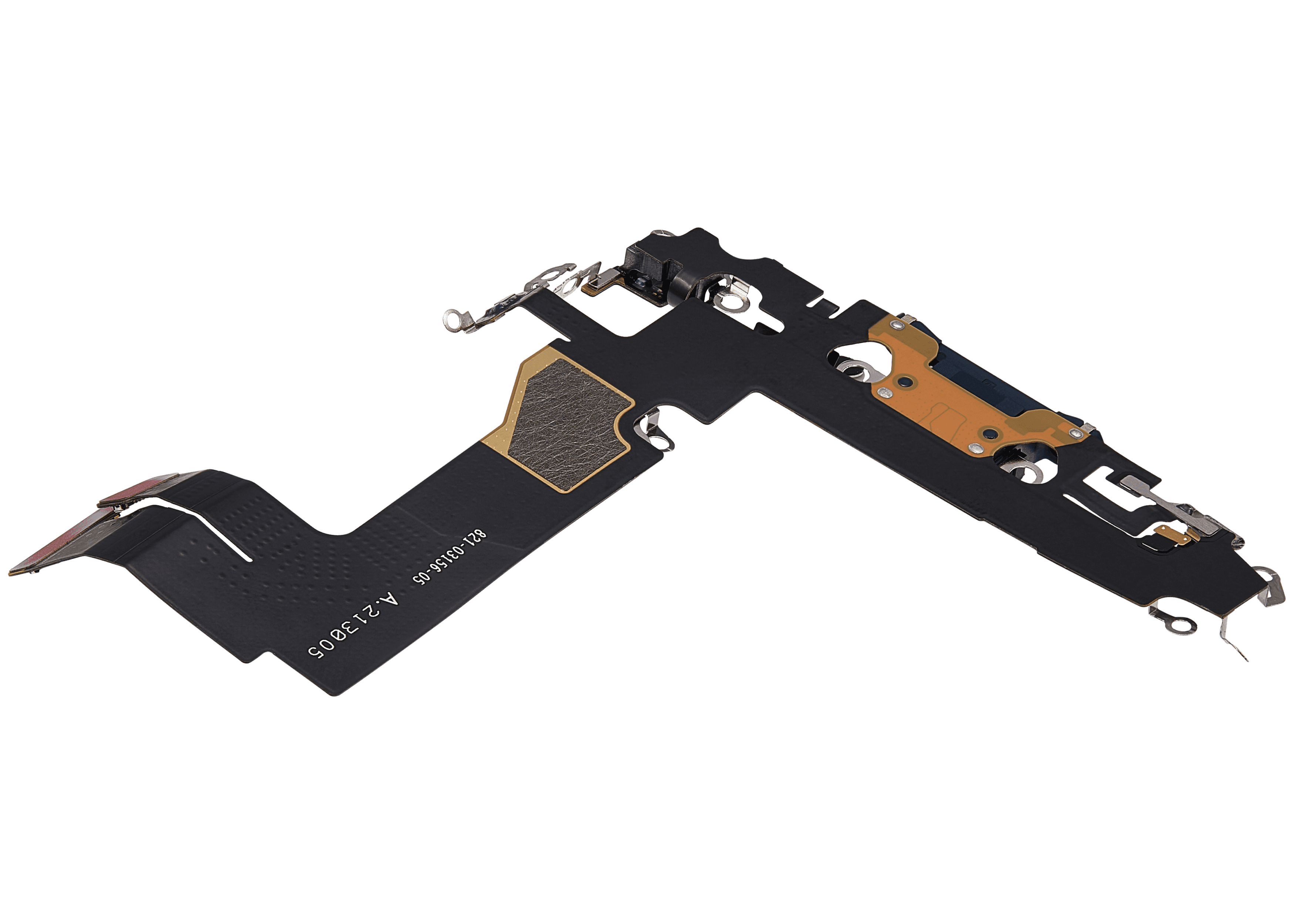 Charging Port Flex Cable Compatible For iPhone 13 Mini (Used OEM Pull) (Midnight)