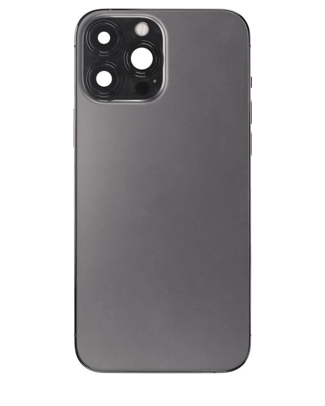 Back Housing W/ Small Components Pre-Installed Compatible For iPhone 13 Pro (US Version) (Used OEM Pull: Grade B) (Graphite)
