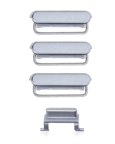 Hard Buttons (Power / Volume / Switch) Compatible For iPhone 6S (Space Gray)