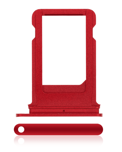Sim Tray Compatible For iPhone 8 Plus (Red)
