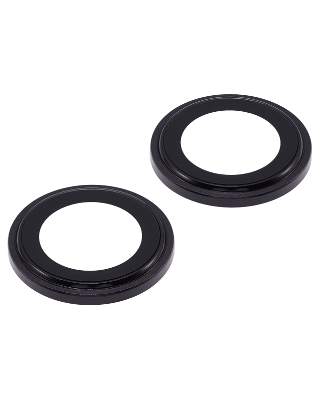 Casper Camera Lens Protector Compatible For iPhone 13 / 13 Mini (Black) (Clear)