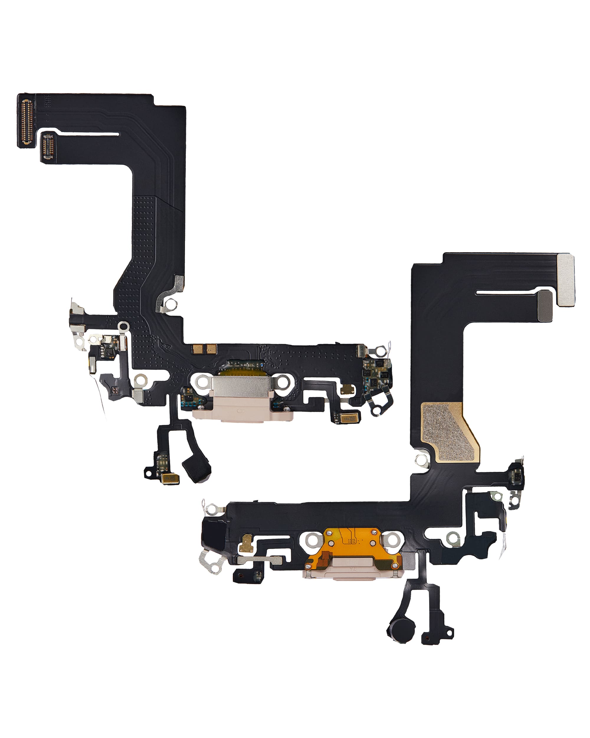 Charging Port Flex Cable Compatible For iPhone 13 Mini (Aftermarket Plus) (Pink)