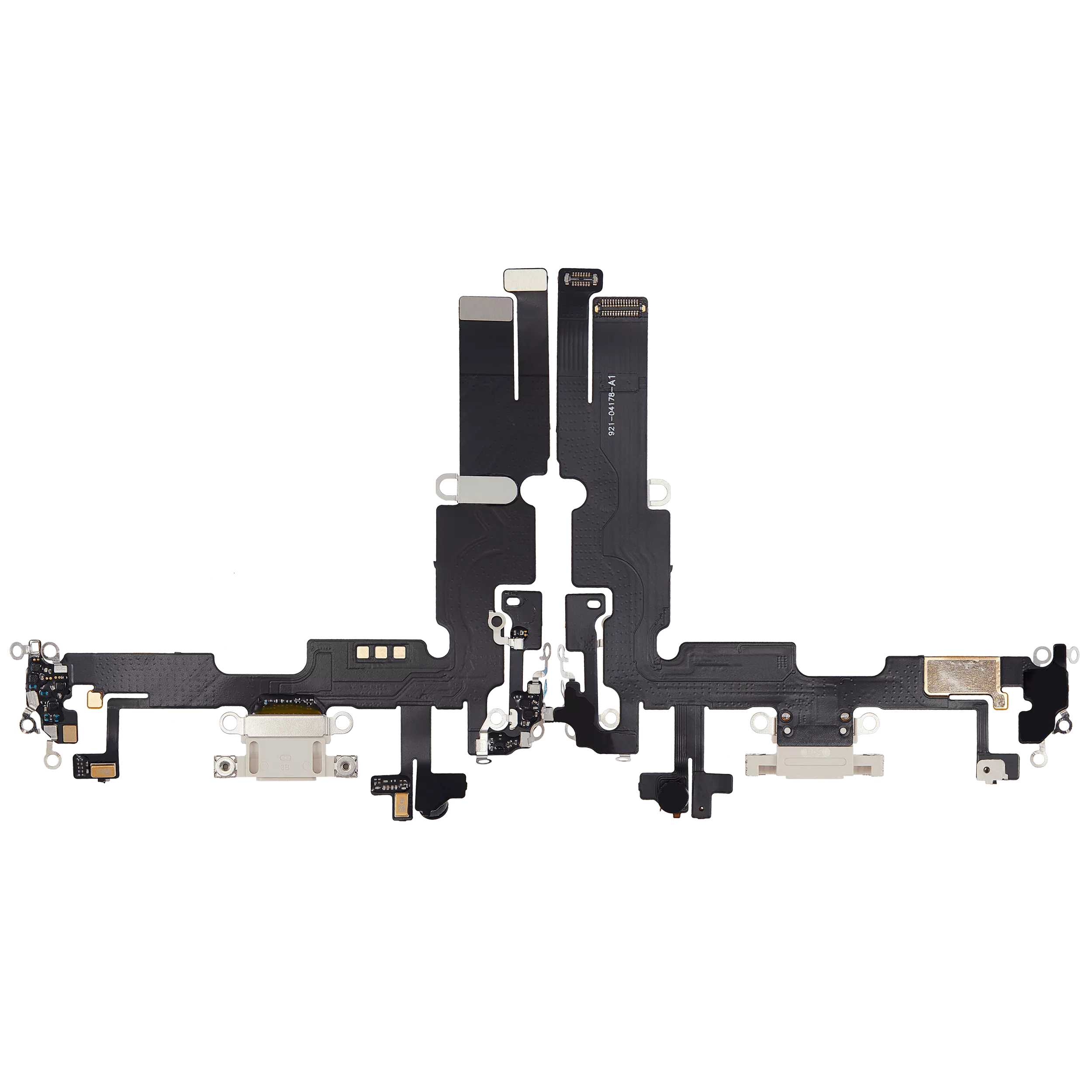 Charging Port Flex Cable Compatible For iPhone 14 Plus (Aftermarket Plus) (Starlight)