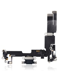 Charging Port Flex Cable Compatible For iPhone 14 Plus (Premium) (Midnight)