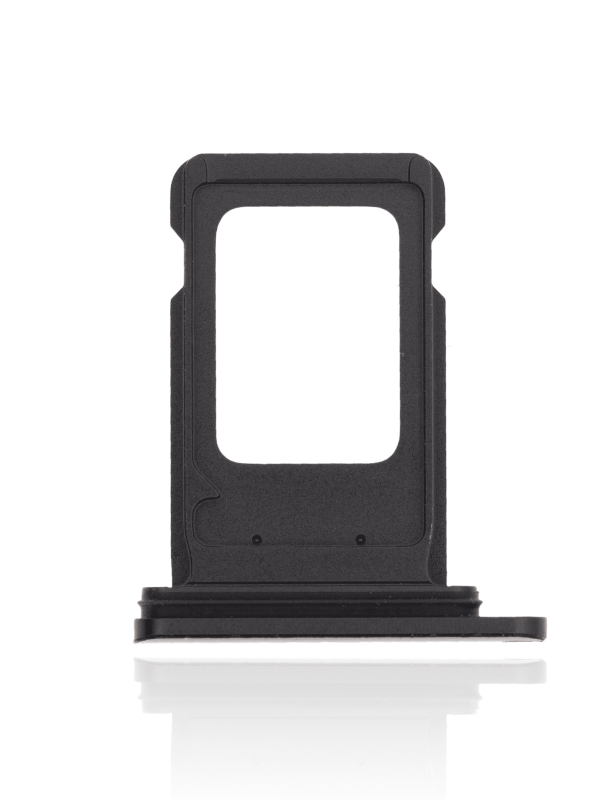 Single Sim Card Tray Compatible For iPhone 11 (Black)