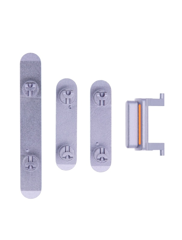 Hard Buttons (Power / Volume / Switch) Compatible For iPhone 11 (Purple)