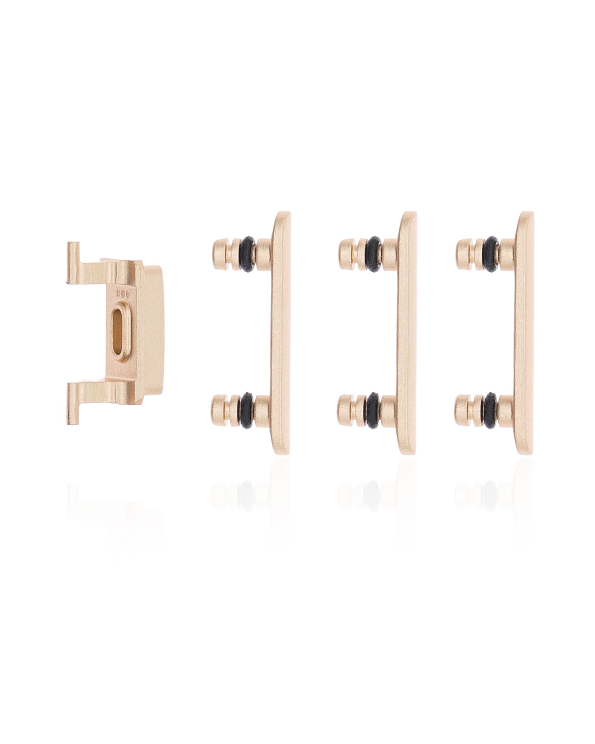 Hard Buttons (Power / Volume / Switch) Compatible For iPhone 7 Plus (Gold)