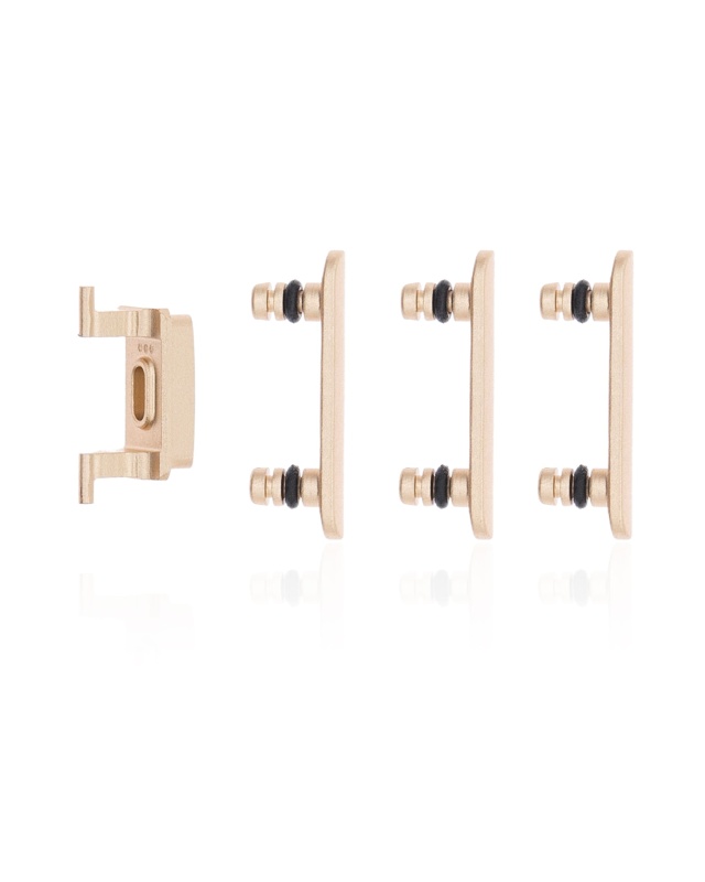 Hard Buttons (Power / Volume / Switch) Compatible For iPhone 7 Plus (Gold)
