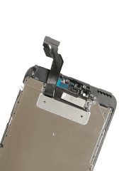 LCD Assembly With Steel Plate Compatible For iPhone 6S Plus (Aftermarket: AQ7) (Black)
