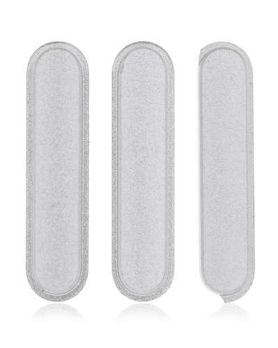 Hard Buttons Set (Power / Volume) Compatible For iPad Pro 12.9" 1st Gen (2015) / iPad Air 2 (Silver)