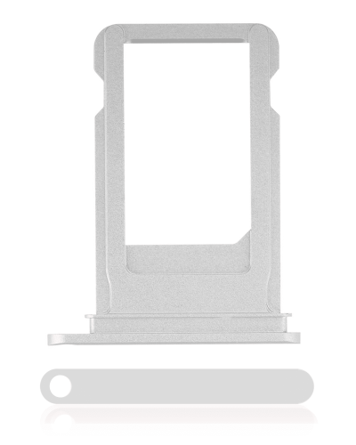 Sim Tray Compatible For iPhone 7 Plus (Silver)