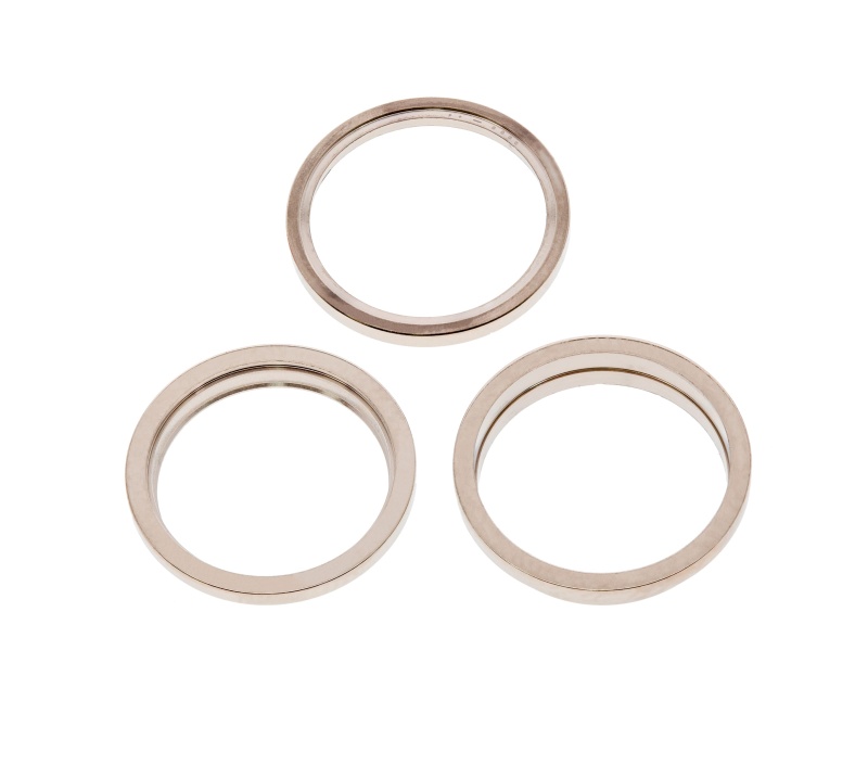 Back Camera Bezel Ring Only Compatible For iPhone 13 Pro / 13 Pro Max (Gold) (3 Piece Set)