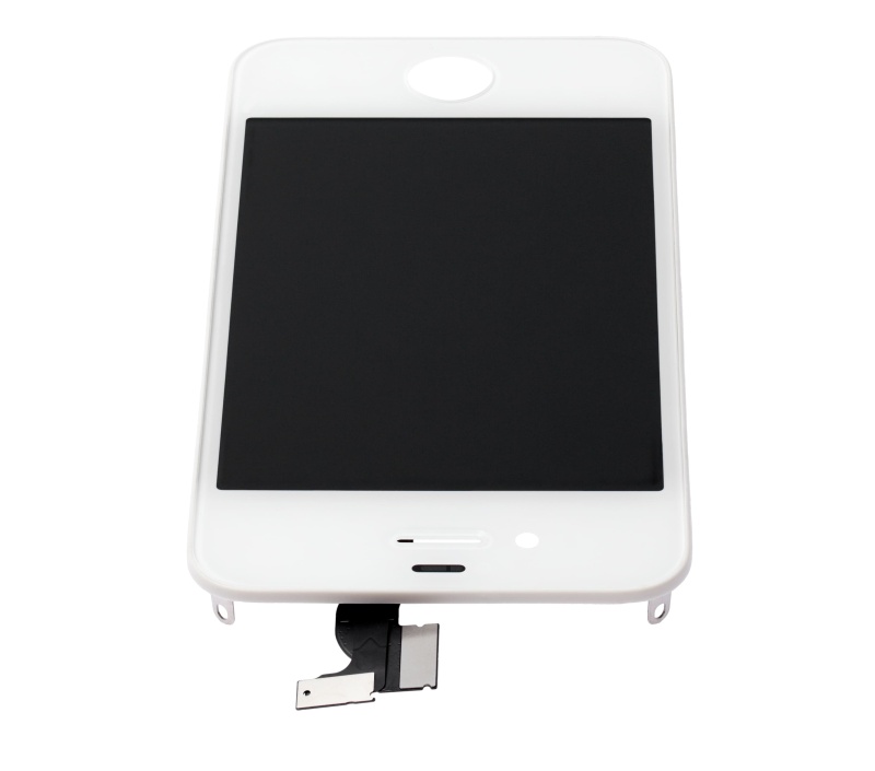 LCD Assembly Compatible For iPhone 4 (CDMA) (Aftermarket Plus) (White)