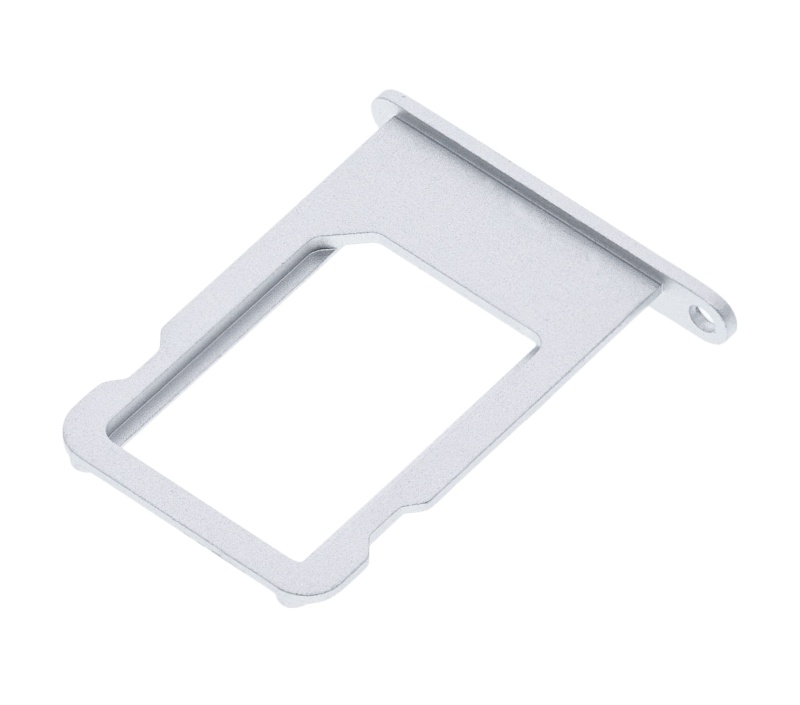 Sim Tray Compatible For iPhone 5 (Silver)
