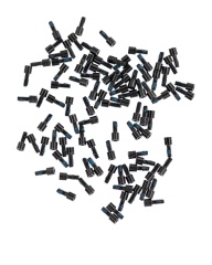 Bottom Screws Compatible For iPhone 5C (Black) (100 Pack)