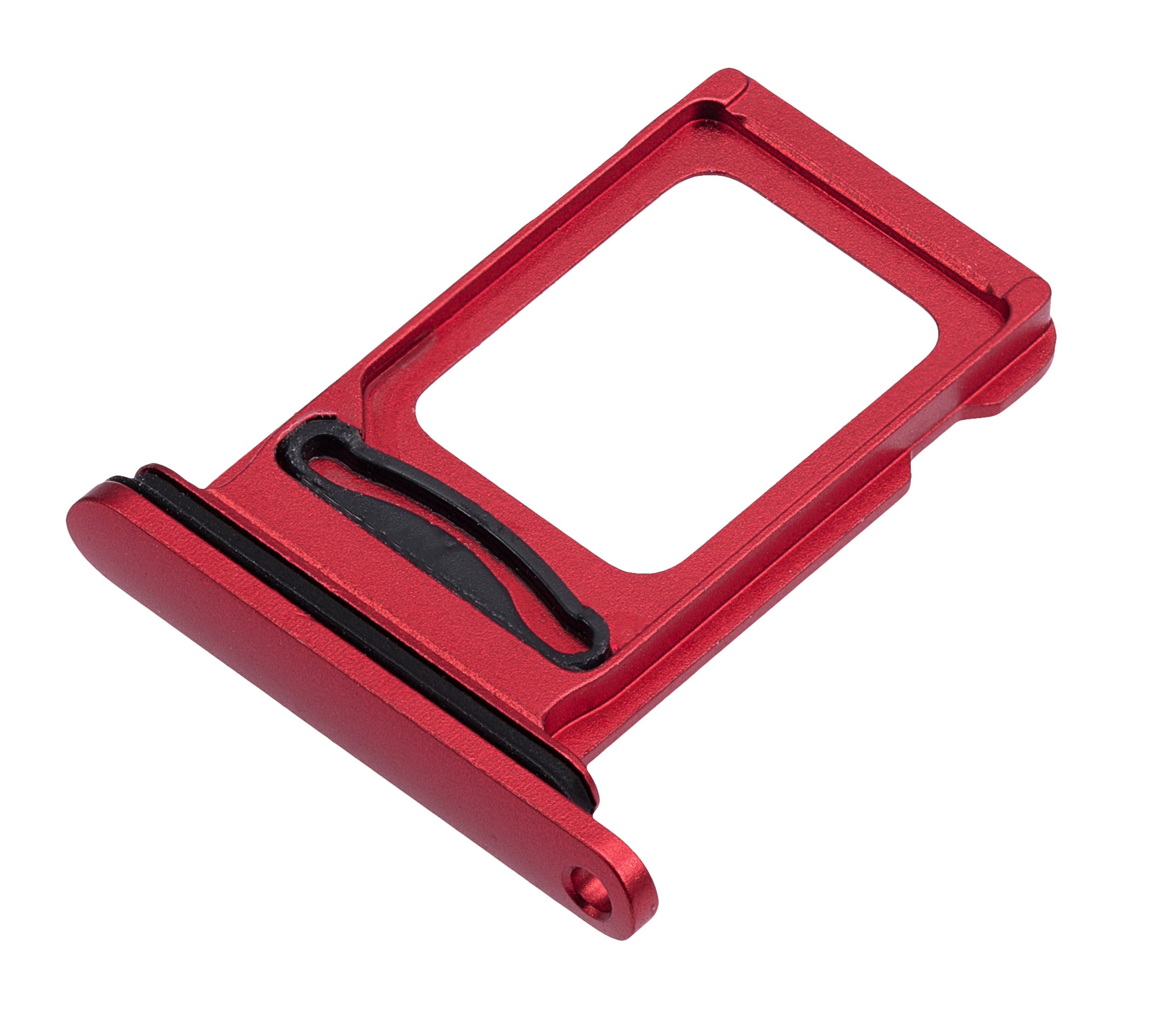 Dual Sim Card Tray Compatible For iPhone 11 (Red)