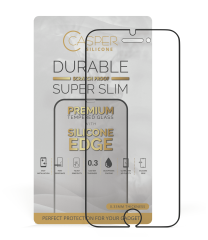 Casper Silicone Tempered Glass Compatible For iPhone 6 Plus / 6S Plus / 7 Plus / 8 Plus (Retail Pack) (Clear)