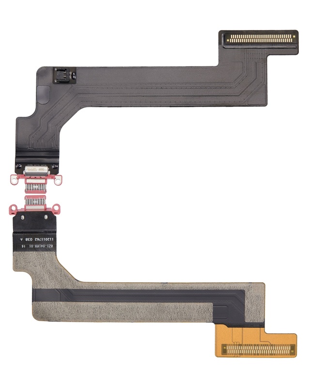 Charging Port Flex Cable Compatible For iPad 10 (2022) (WiFi Version) (Premium) (Pink)