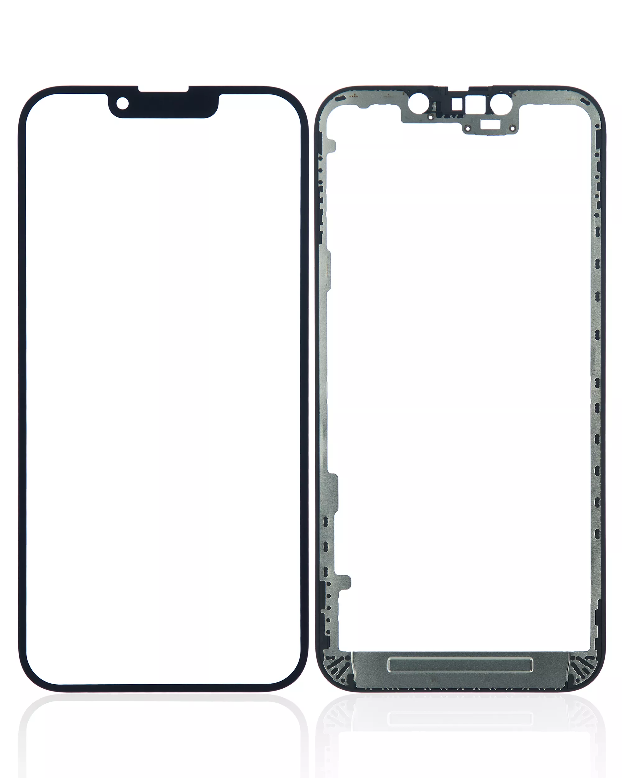 2 in 1 With Frame Included (Front Glass + OCA Pre-Installed) Compatible For iPhone 13 (OCA Master)