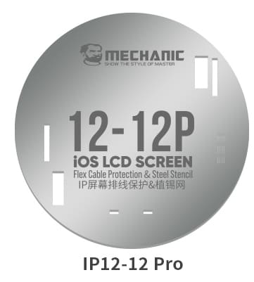 Screen Cable IC Protection Stencil Compatible For iPhone 11 To 13 Pro Max (Mechanic)